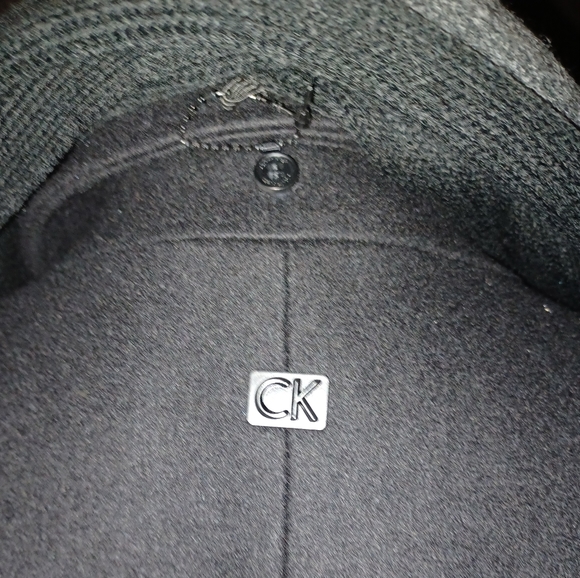 Calvin Klein Wool Overcoat Mens Medium - Picture 8 of 9
